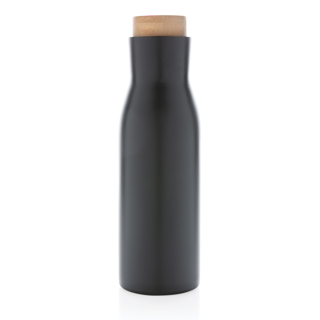 Botella Clima al vacío antigoteo con tapa de acero