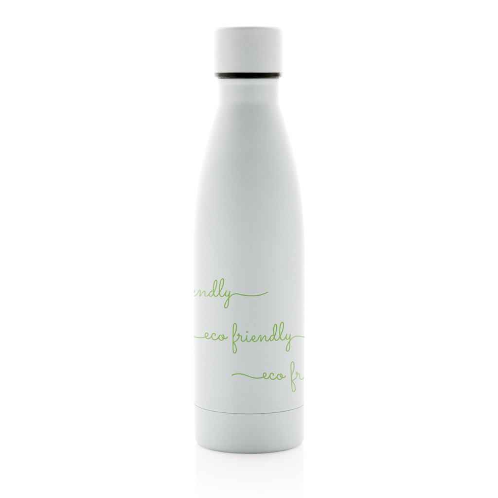 Botella sólida de acero inoxidable reciclado RCS