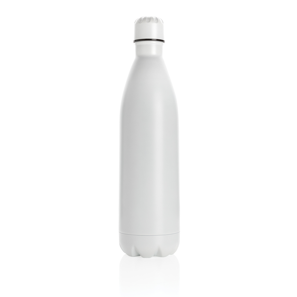 Botella de acero inoxidable al vacío de color sólido 1L