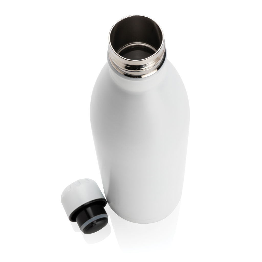 Botella de acero inoxidable al vacío de color sólido 1L