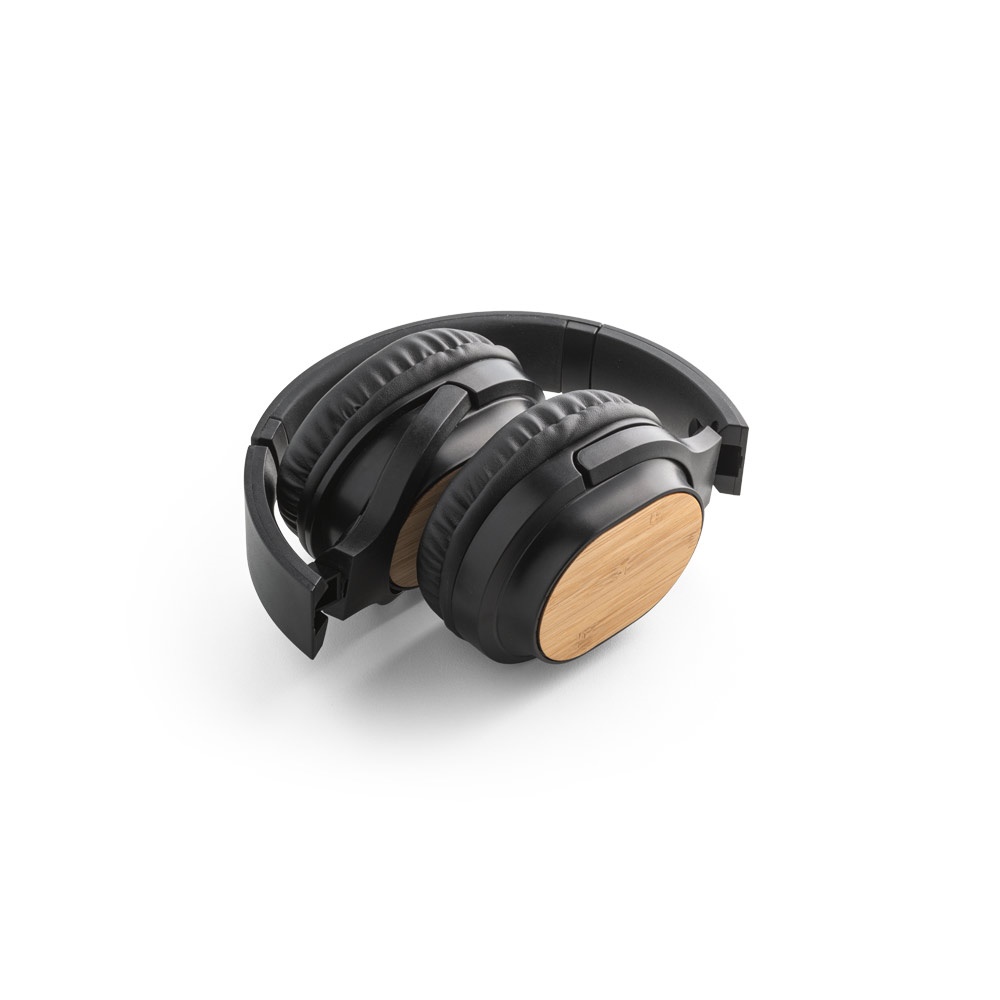 GOULD. Auriculares inalámbricos plegables con 5h de autonomía, fabricado en bambú y ABS