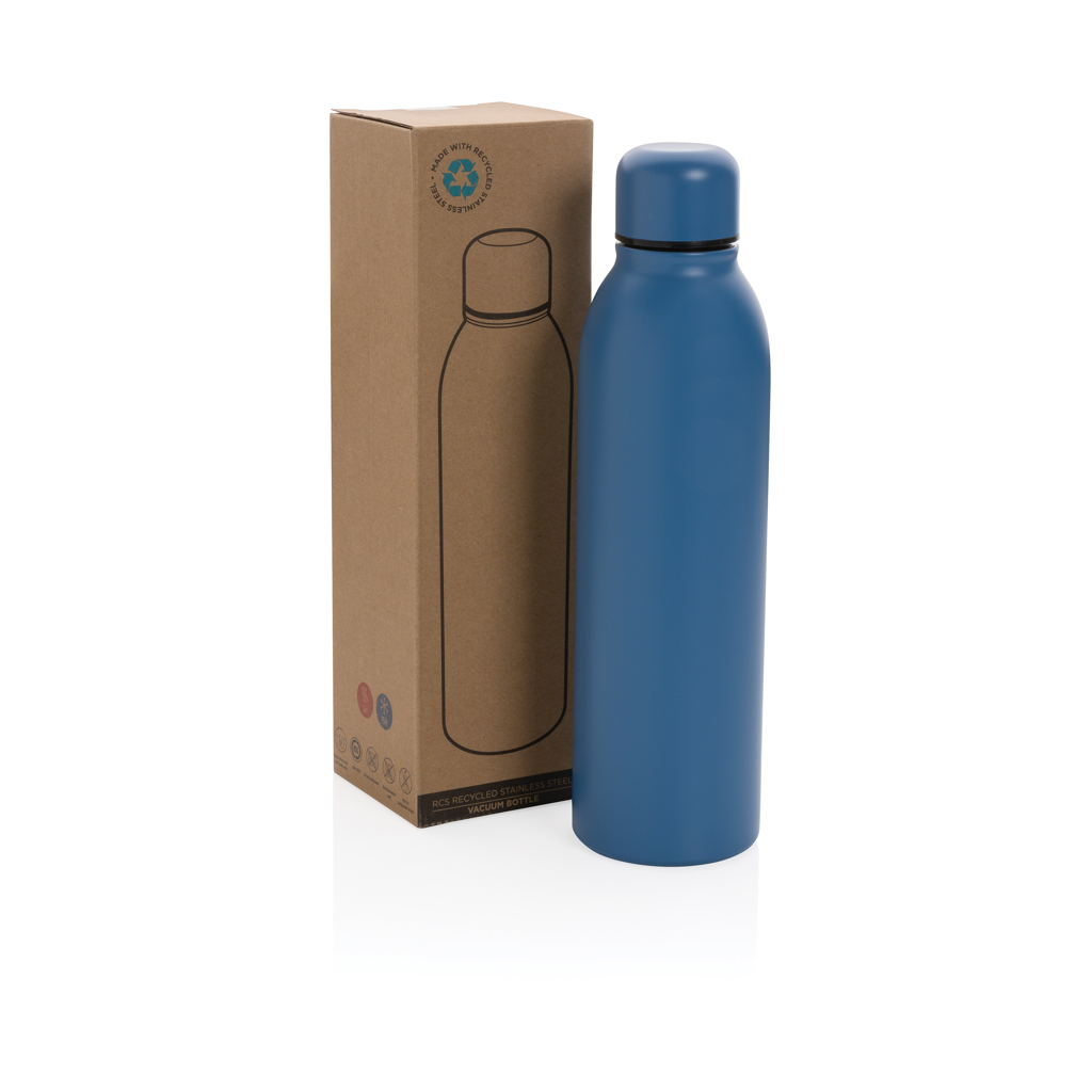 Botella al vacío de acero inoxidable reciclado RCS