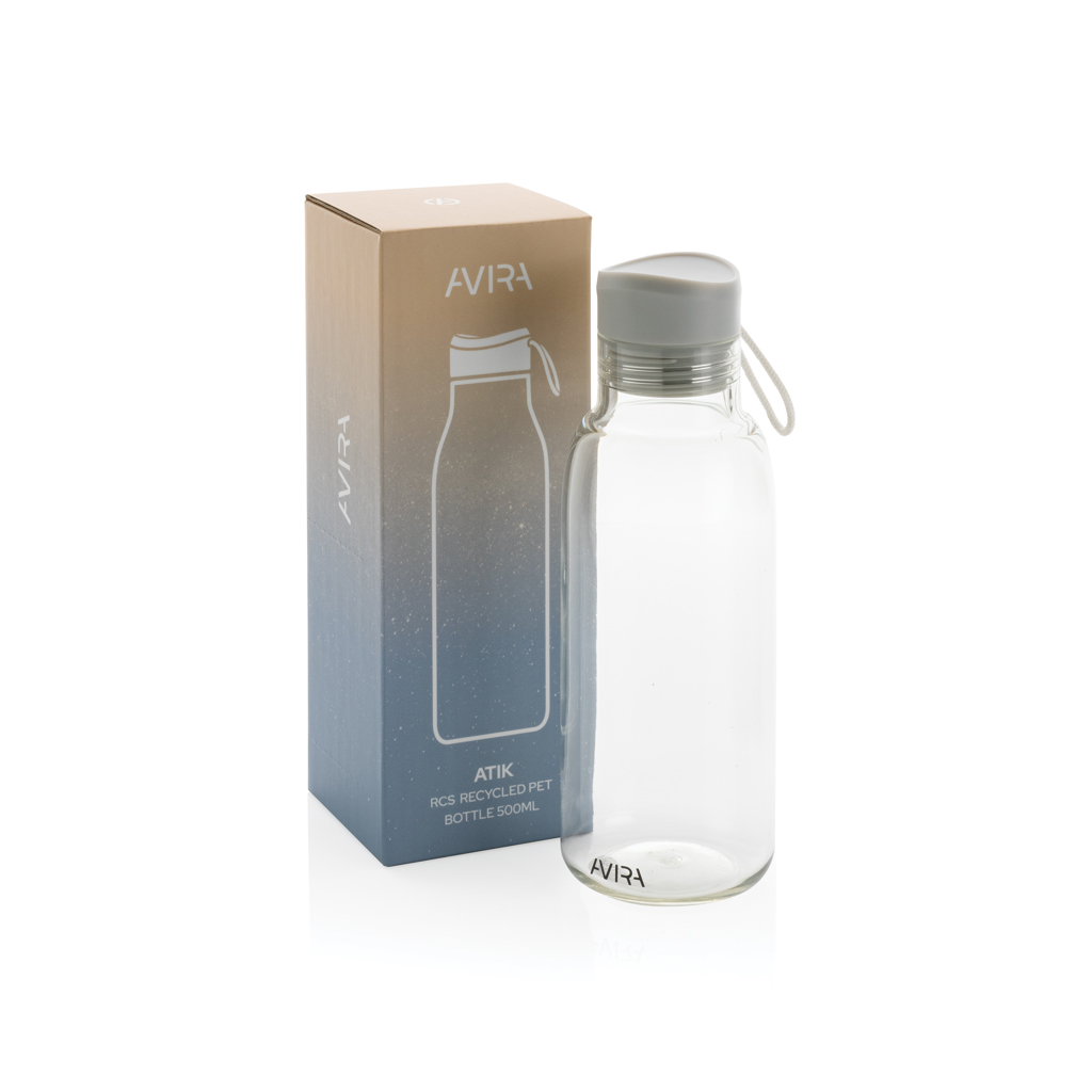 Botella Avira Atik RCS PET Reciclado 500ml