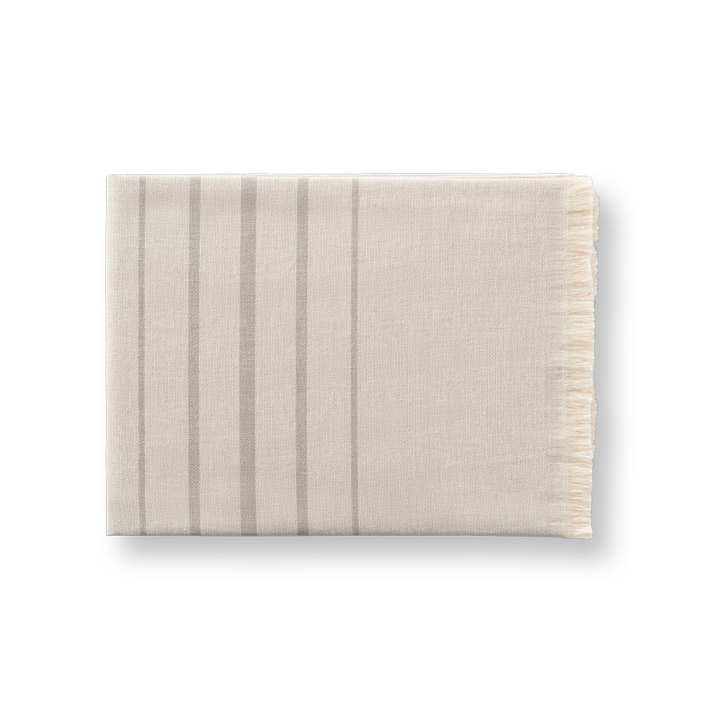 CAPLAN. Toalla multifuncional (260 g/m²) fabricada en algodón ligero y resistente (90%) y algodón reciclado (10%)