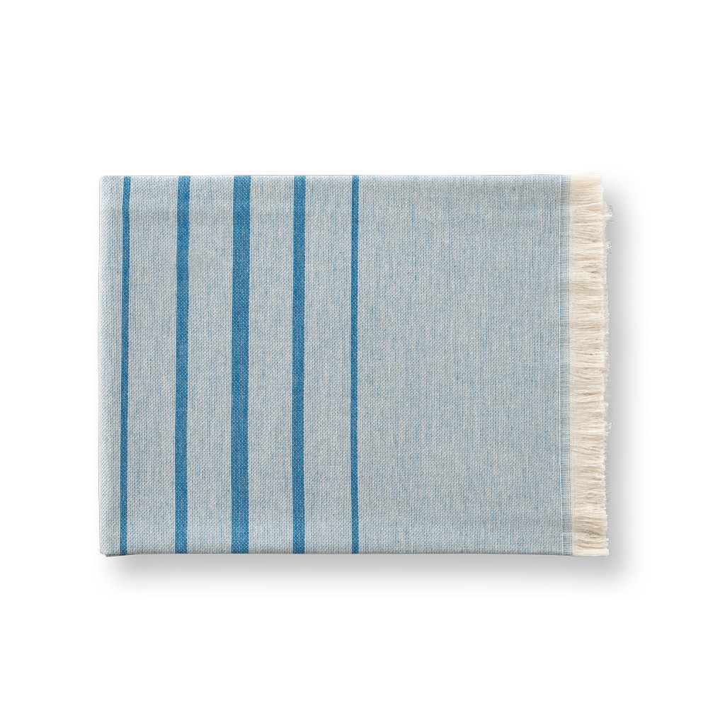 CAPLAN. Toalla multifuncional (260 g/m²) fabricada en algodón ligero y resistente (90%) y algodón reciclado (10%)