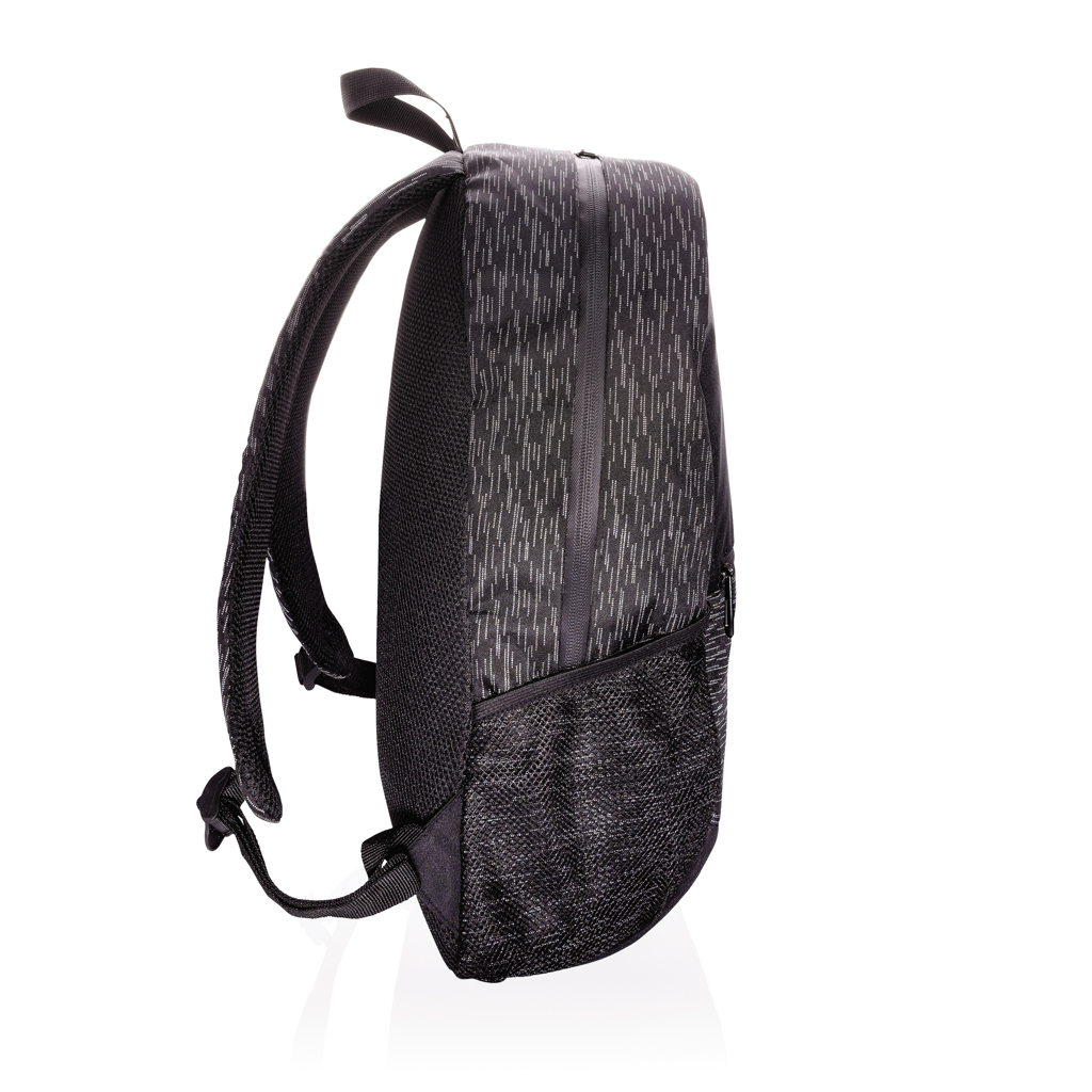 Mochila reflectante para portátil RPET con trazador AWARE ™