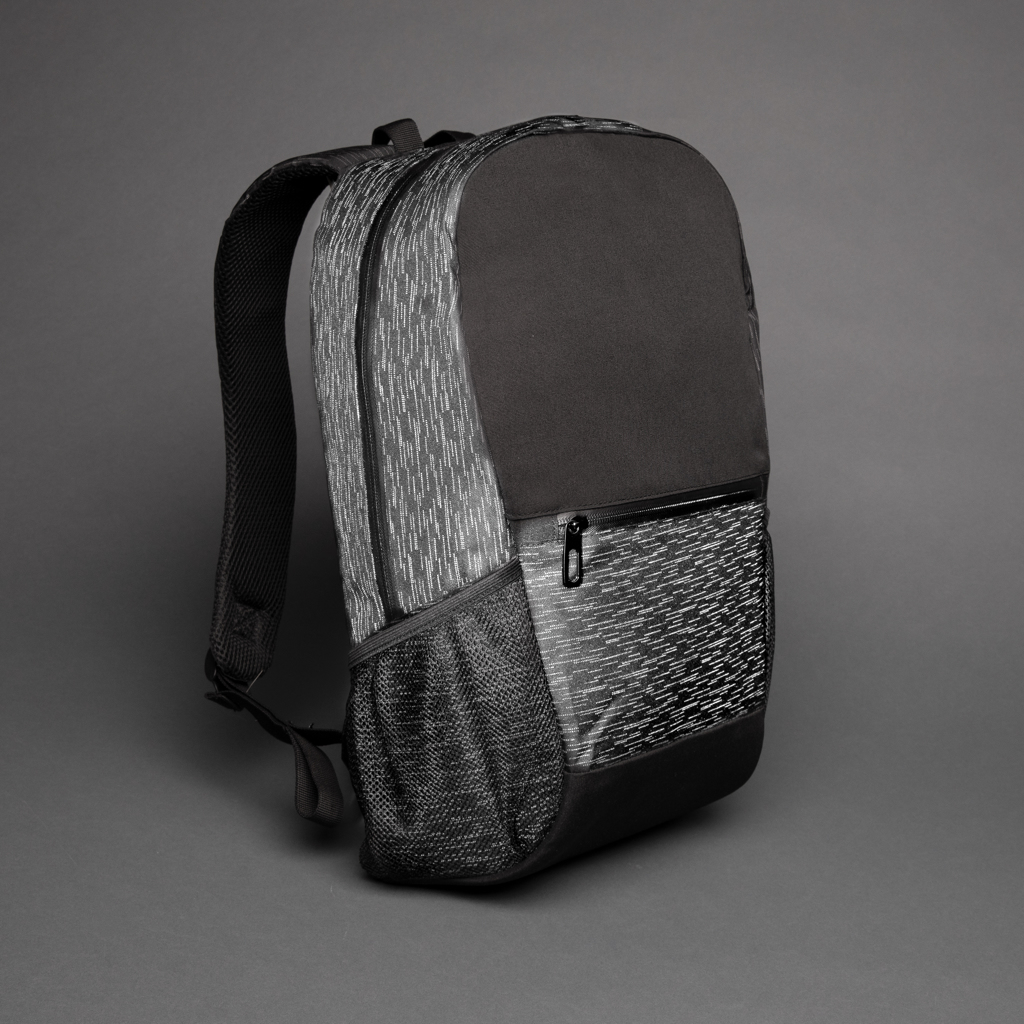 Mochila reflectante para portátil RPET con trazador AWARE ™