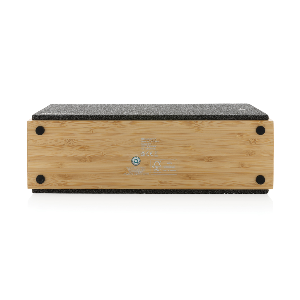 Altavoz Wynn inalámbrico 20W de bambú