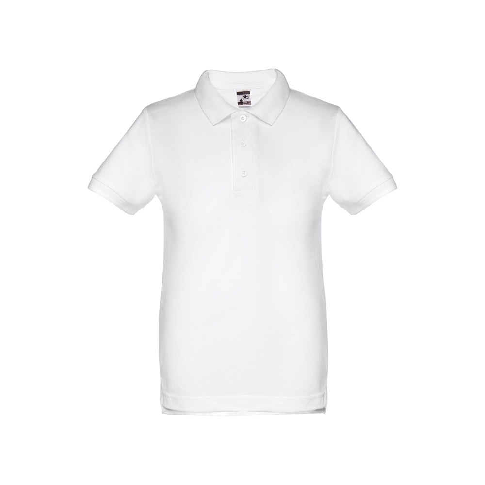 THC ADAM KIDS WH. Polo de niños unisex