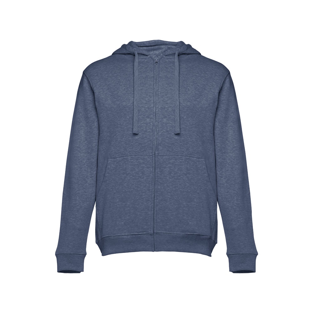 THC AMSTERDAM. Sudadera para hombre, con cremallera y capucha