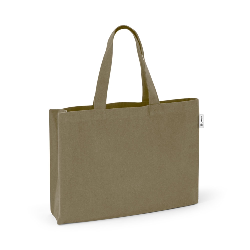 CAMDEN. Bolsa de algodón (50%), algodón reciclado (30%) y poliéster (20% rPET) (280 g/m²)