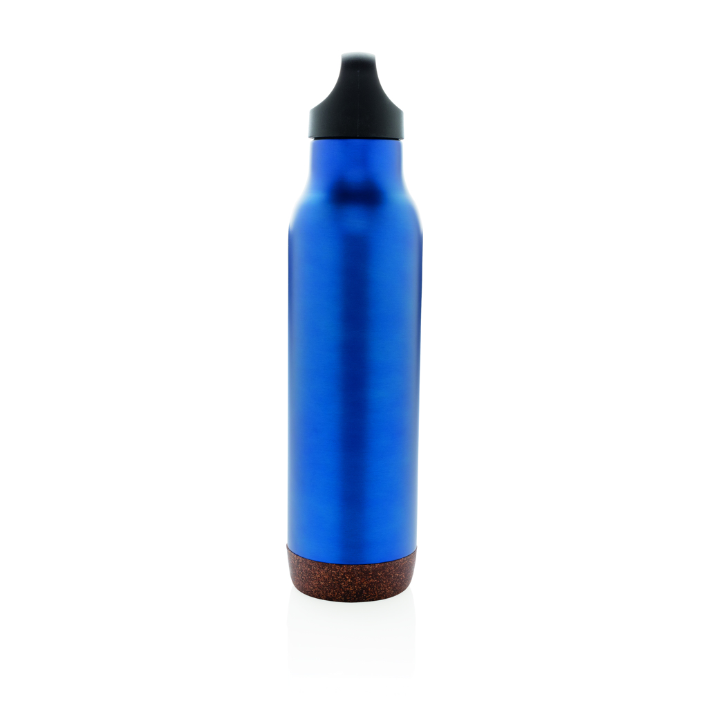Botella al vacío de corcho antigoteo