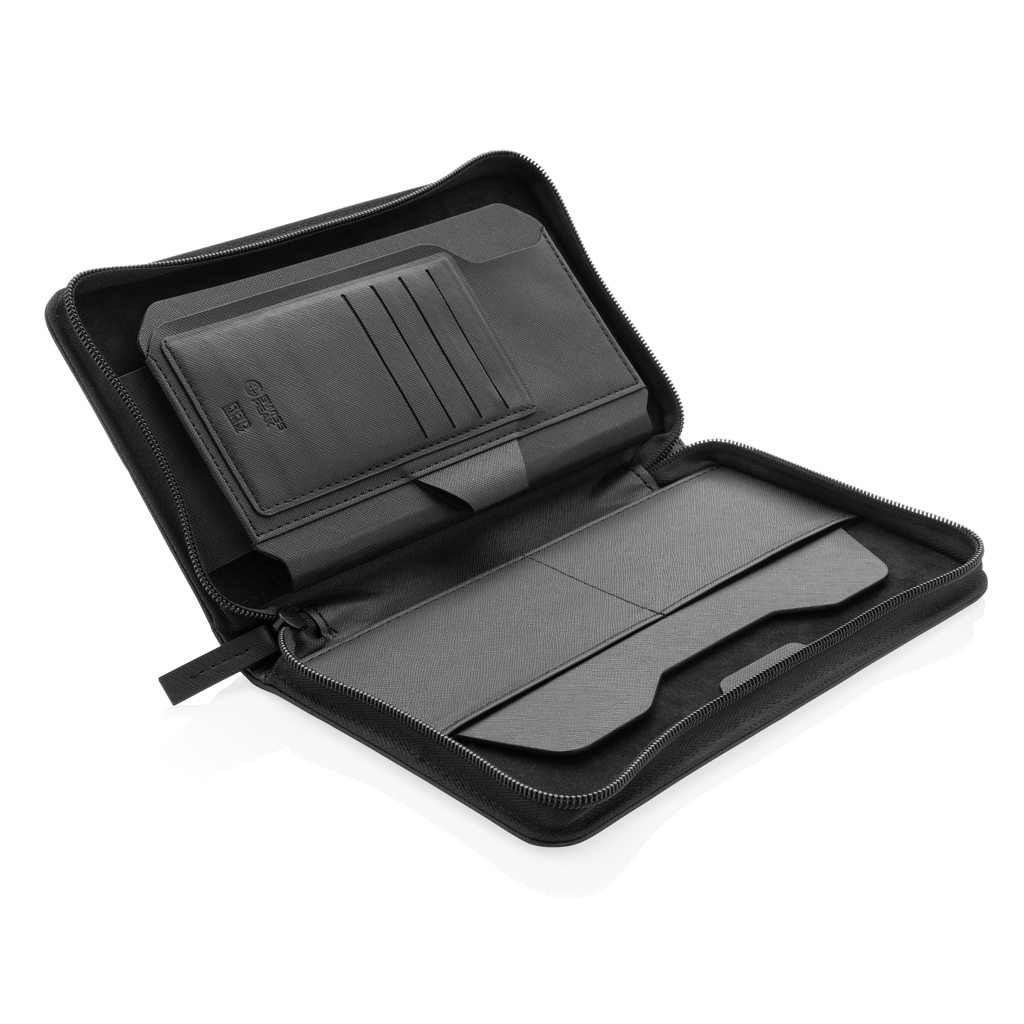 Portadocumentos de viaje Swiss Peak Heritage RCS rPU RFID