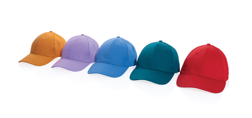 Gorra Impact 6 paneles 280gr de algodón reciclado