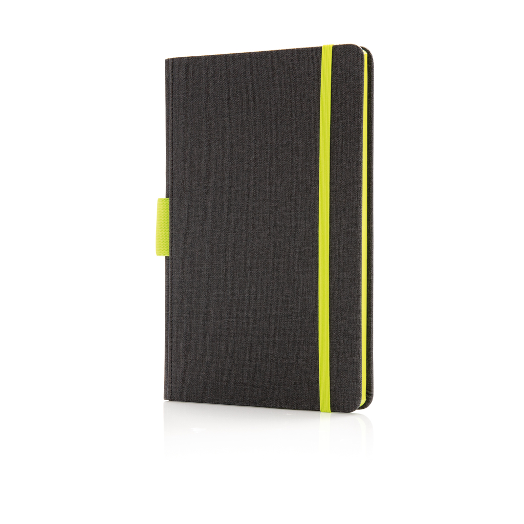 Libreta A5 Deluxe con soporte bolígrafo