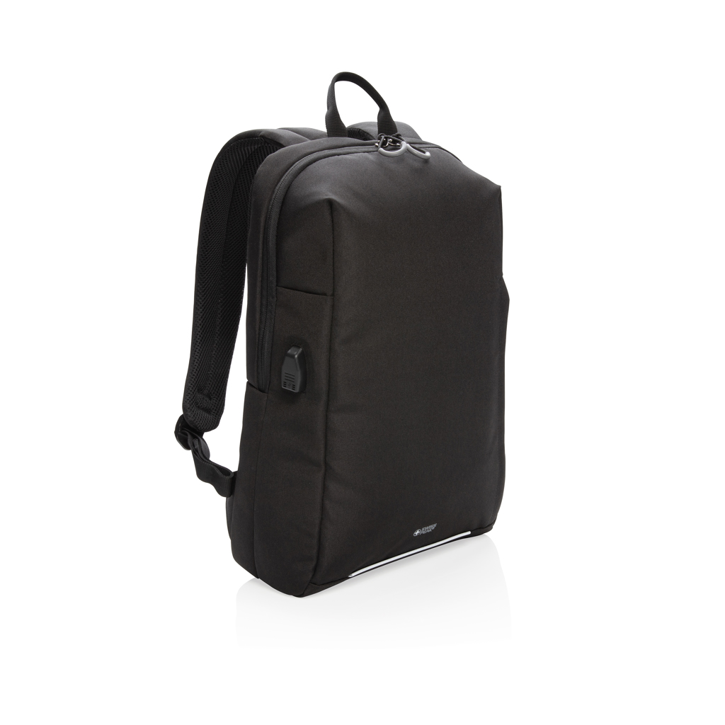 Mochila para portátil Swiss Peak AWARE™ RFID y USB A