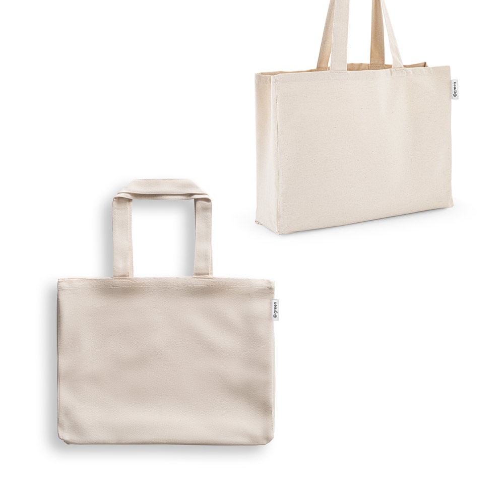 PARMA. Bolsa de algodón (50%), algodón reciclado (30%) y poliéster (20% rPET) (280 g/m²)