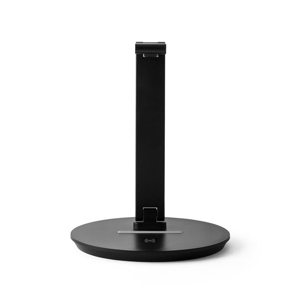 GERST. Soporte para auriculares en ABS con cargador inalámbrico incorporado