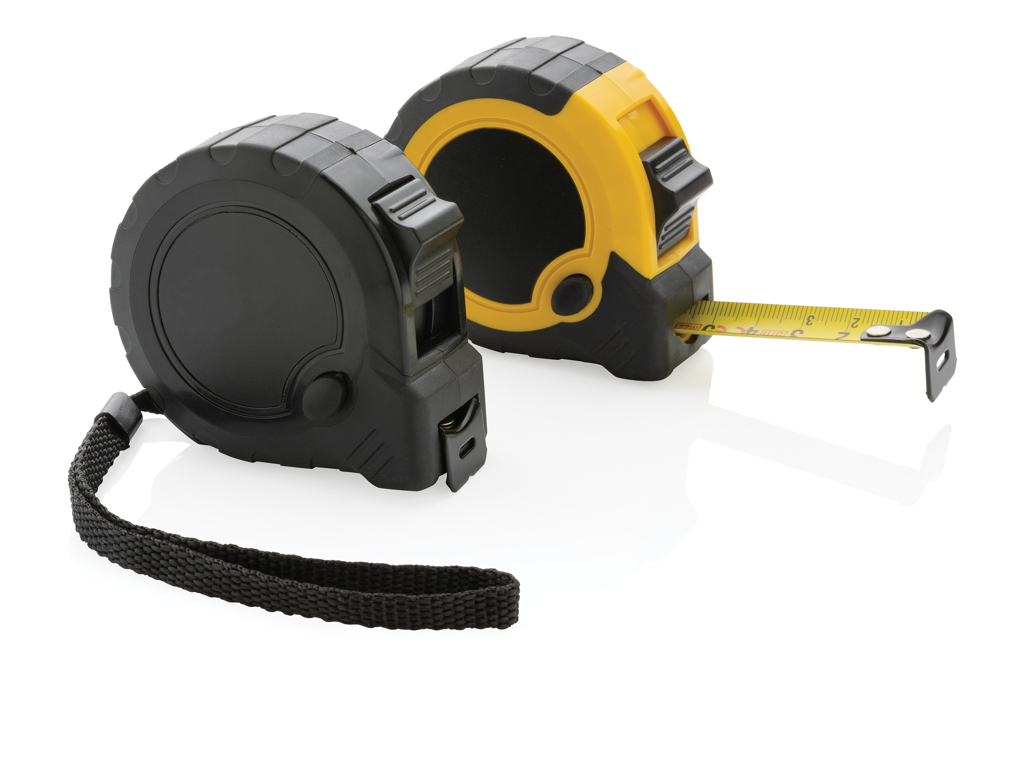 Flexómetro de plástico reciclado RCS 5M/19 mm con stop