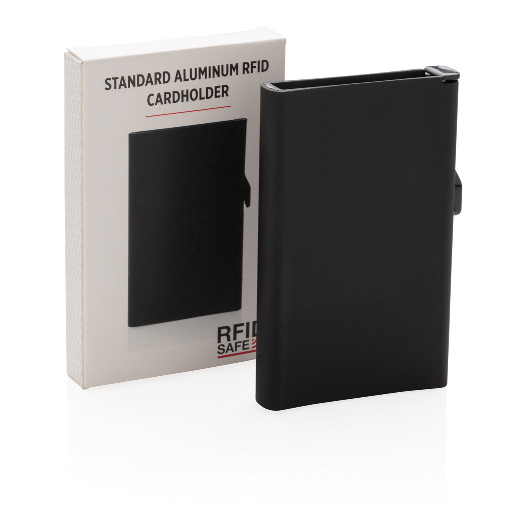 Tarjetero RFID de aluminio estándar