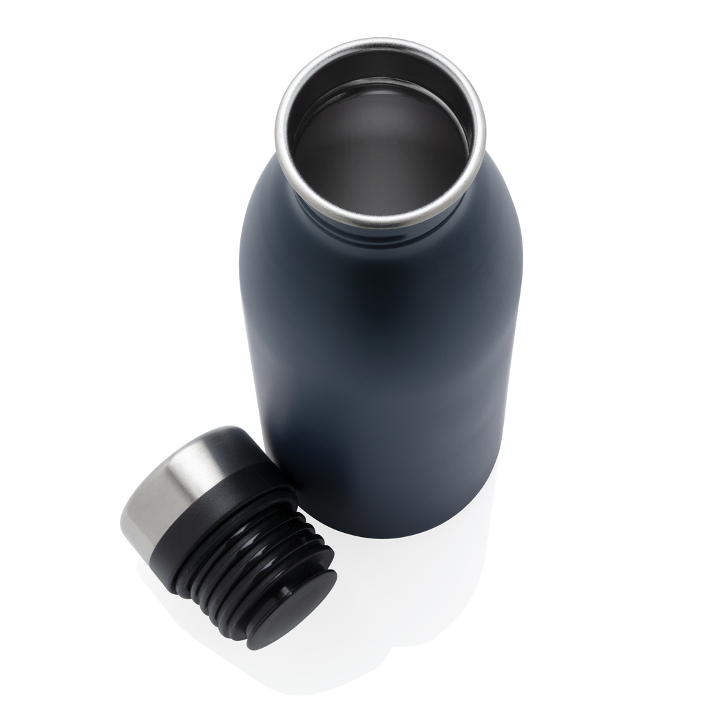 Botella de agua de lujo de acero inoxidable reciclado RCS