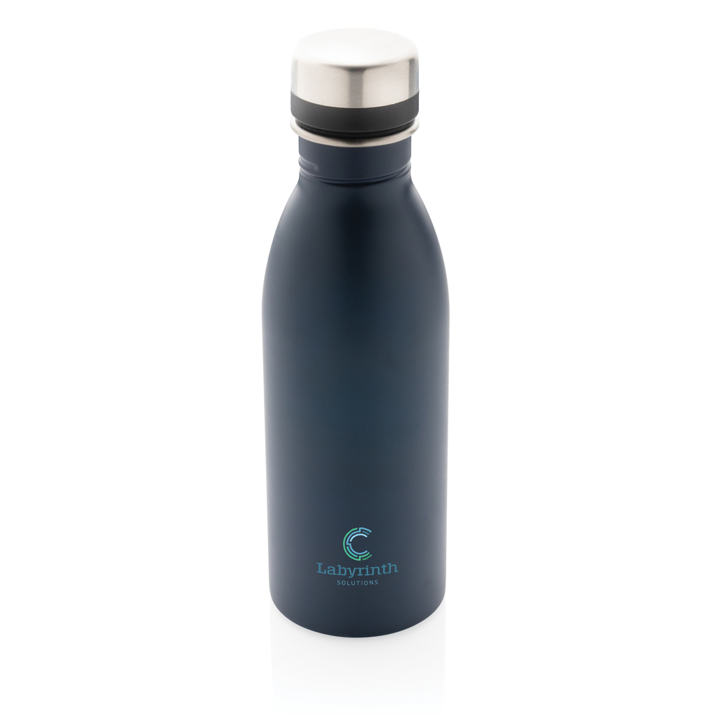 Botella de agua de lujo de acero inoxidable reciclado RCS