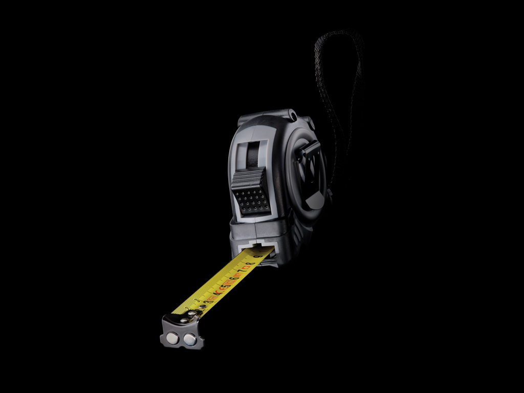 Flexómetro RCS de plástico reciclado Grip 5M/19mm