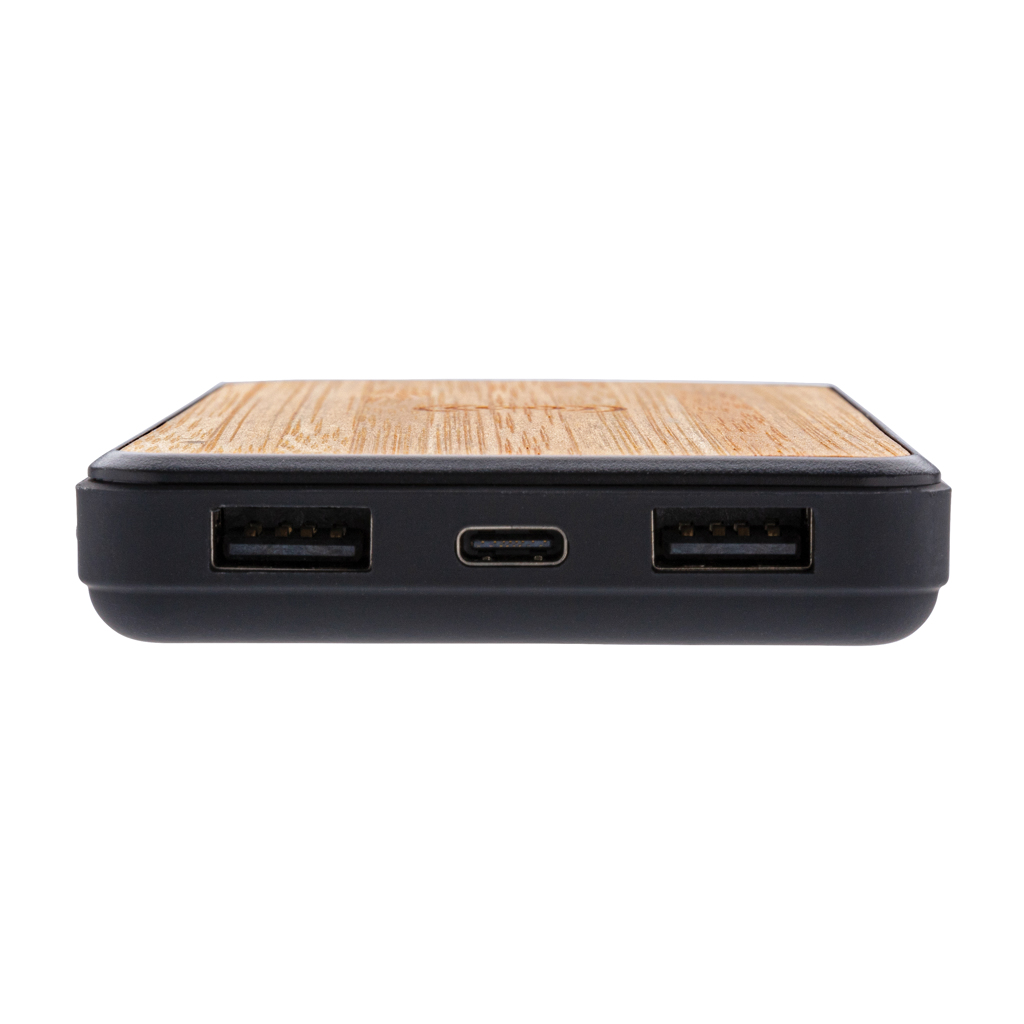Powerbank inalámbrico 8000 mAh plástico reciclado RCS