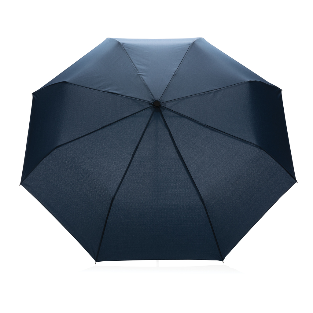 Mini paraguas RPET 190T de bambú 20.5" Impact AWARE ™