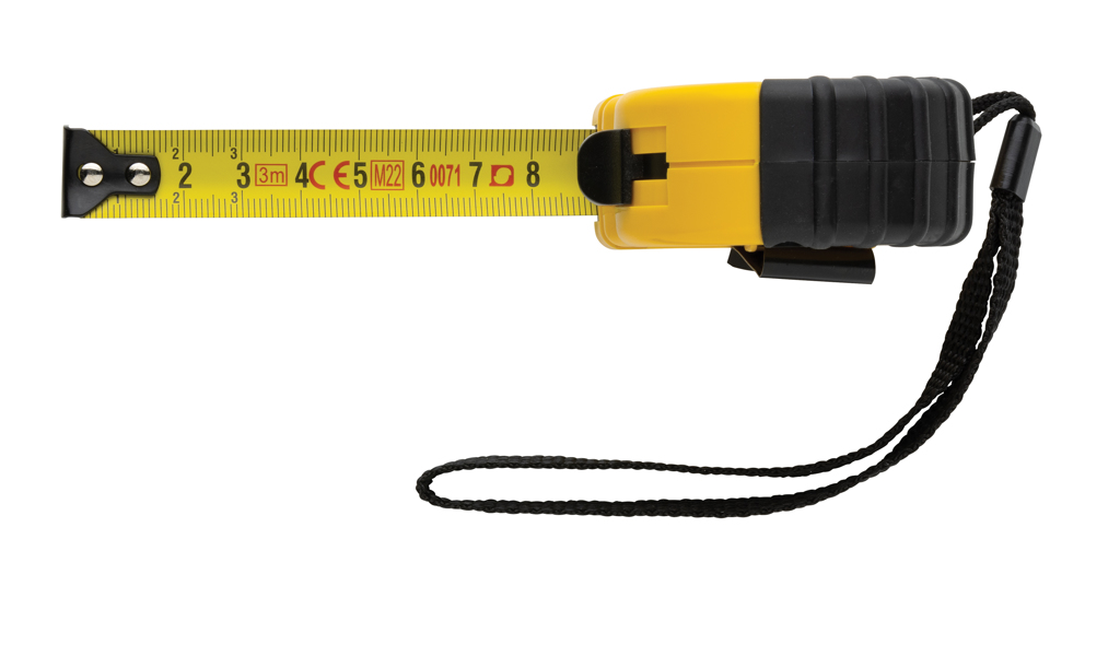 Flexómetro RCS de plástico reciclado 3M/16 mm