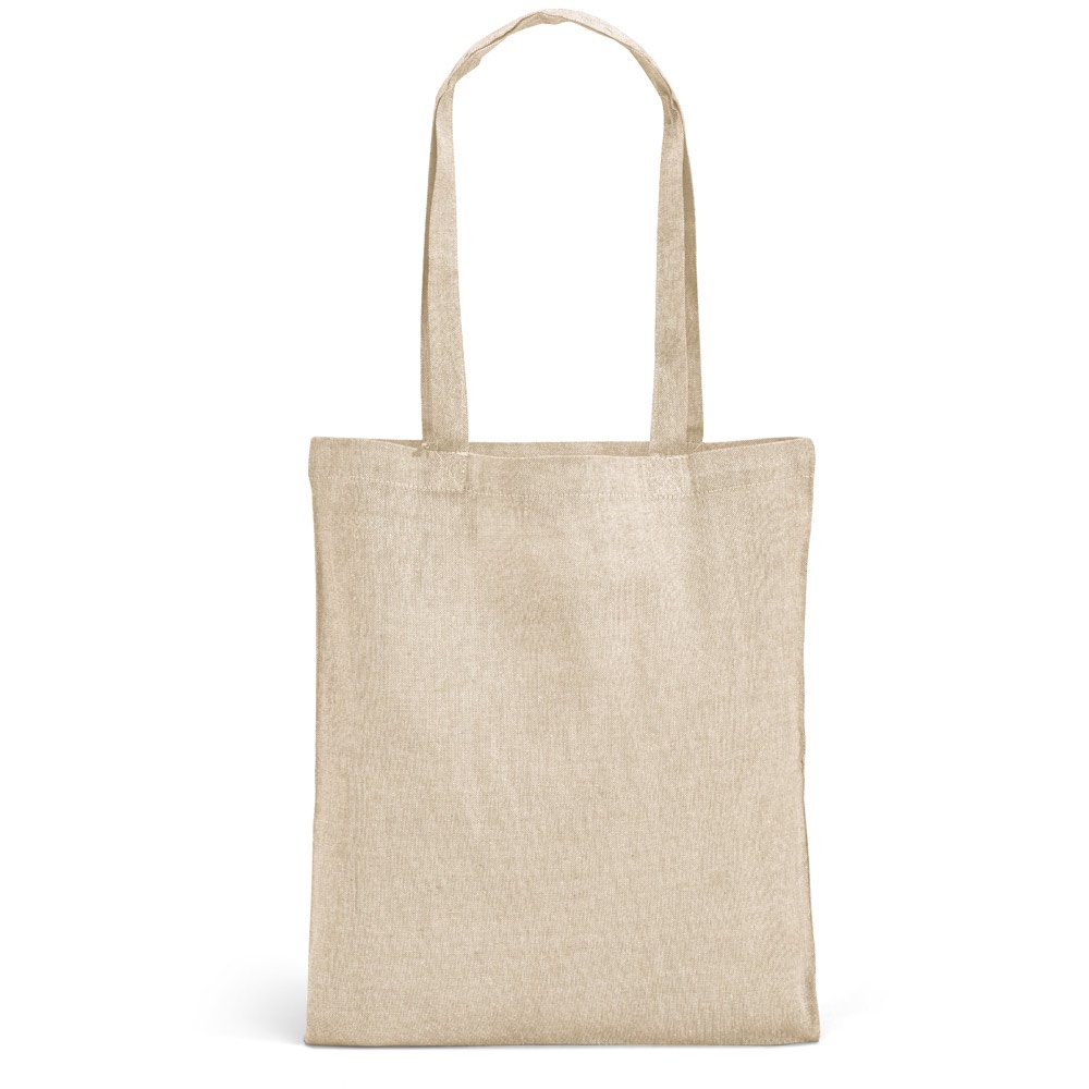 RYNEK. Bolsa con algodón reciclado (70%), poliéster (30% rPET) (140 g/m²)