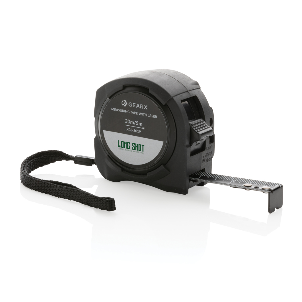 Flexómetro Gear X de 5M con láser de 30M