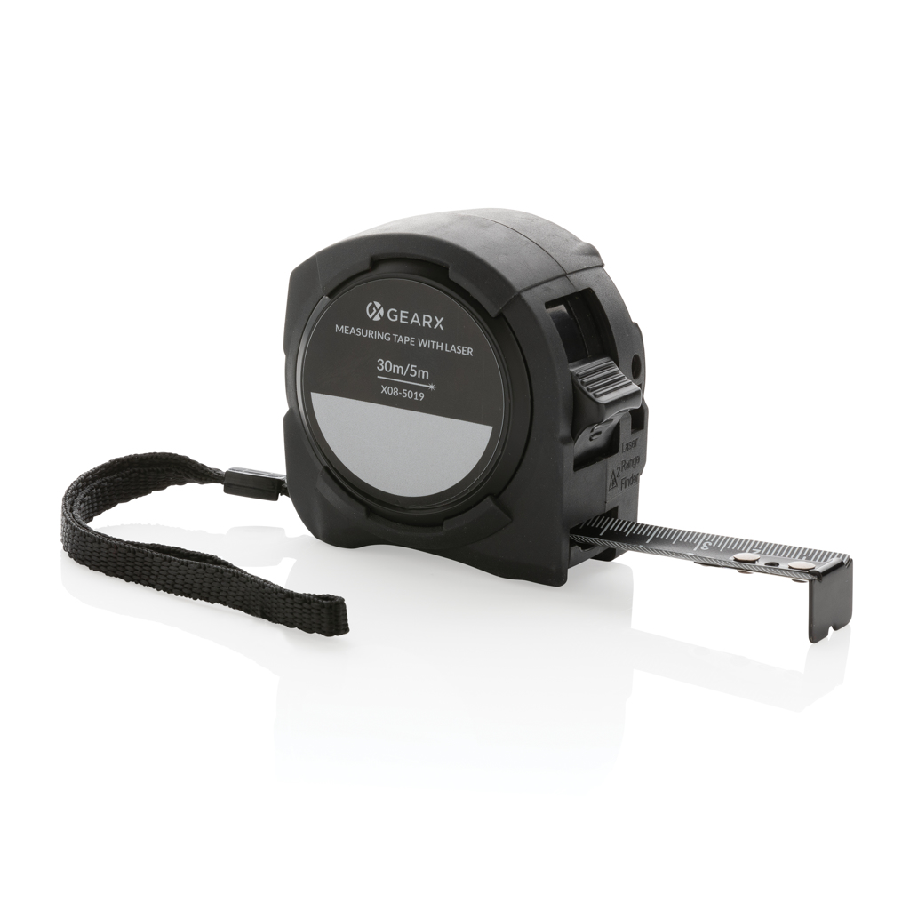 Flexómetro Gear X de 5M con láser de 30M