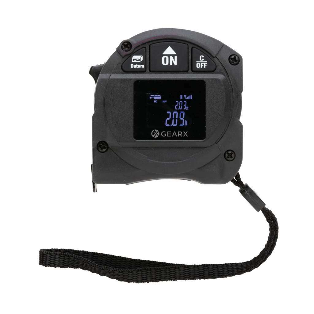 Flexómetro Gear X de 5M con láser de 30M