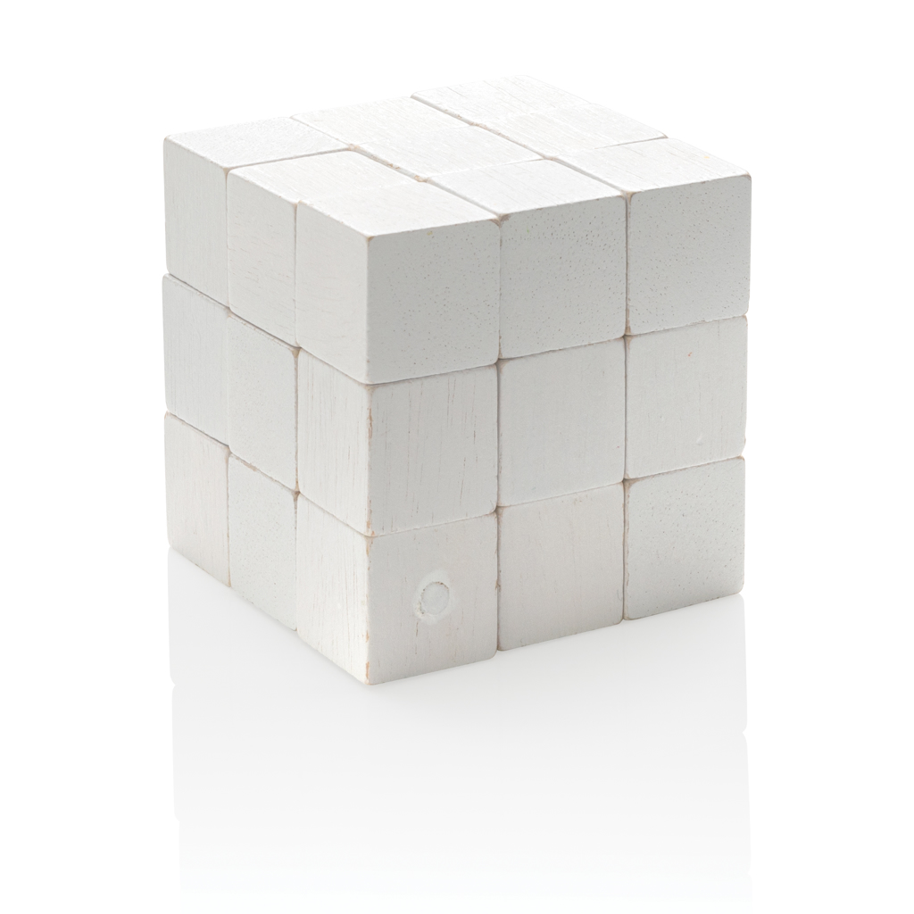 Juego mental de madera en bolsa de lona
