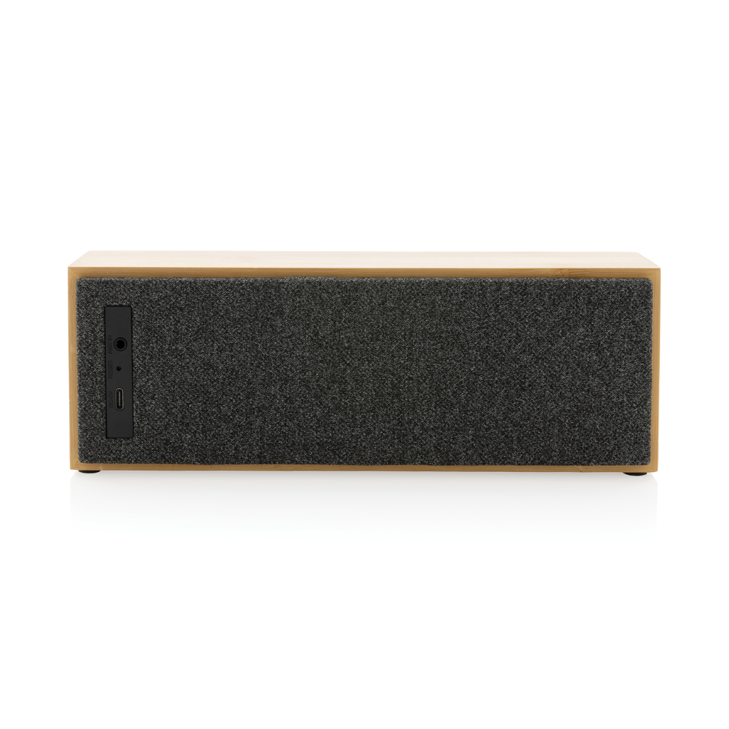 Altavoz Wynn inalámbrico 10W de bambú