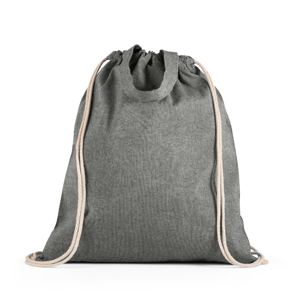 RISSANI. Mochila con algodón reciclado (70%) y poliéster (30% rPET) (140 g/m²)