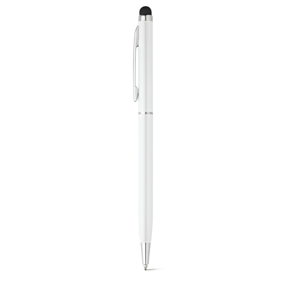 ZOE BK. Bolígrafo de aluminio con punta táctil