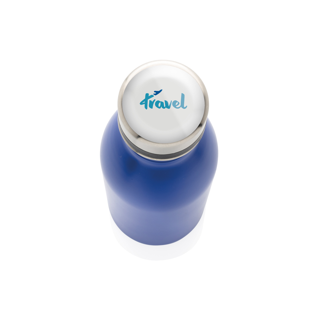Botella de agua de lujo de acero inoxidable reciclado RCS