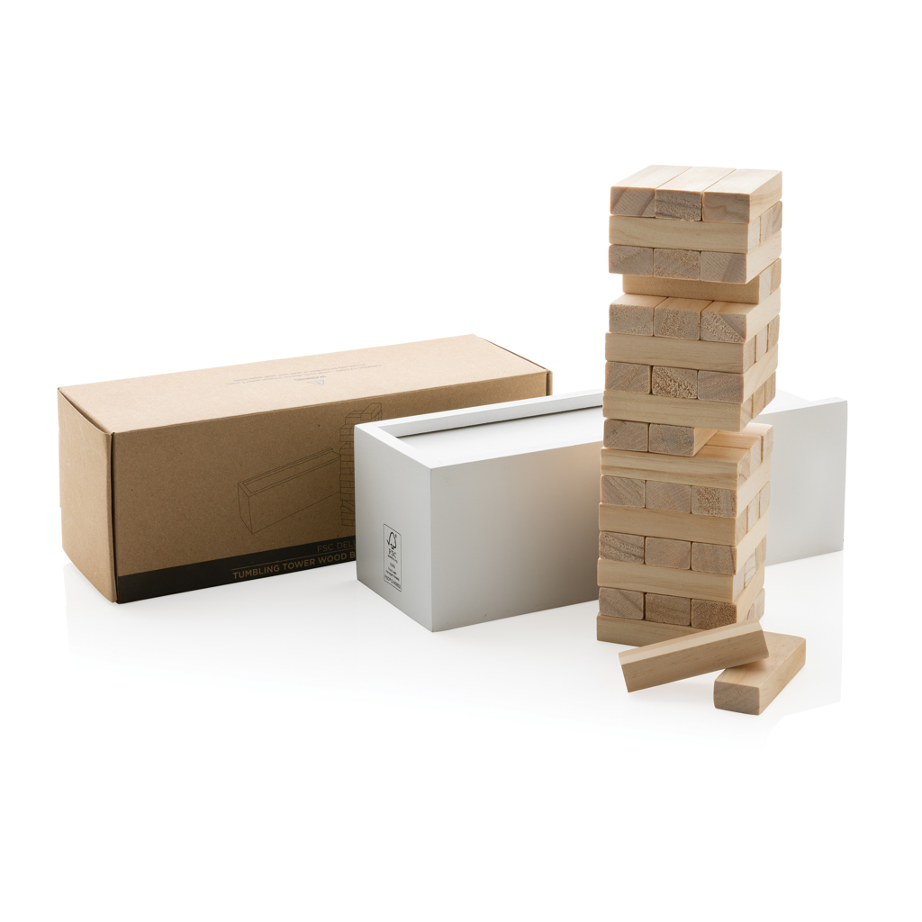 Juego apilamiento de bloques de madera Deluxe