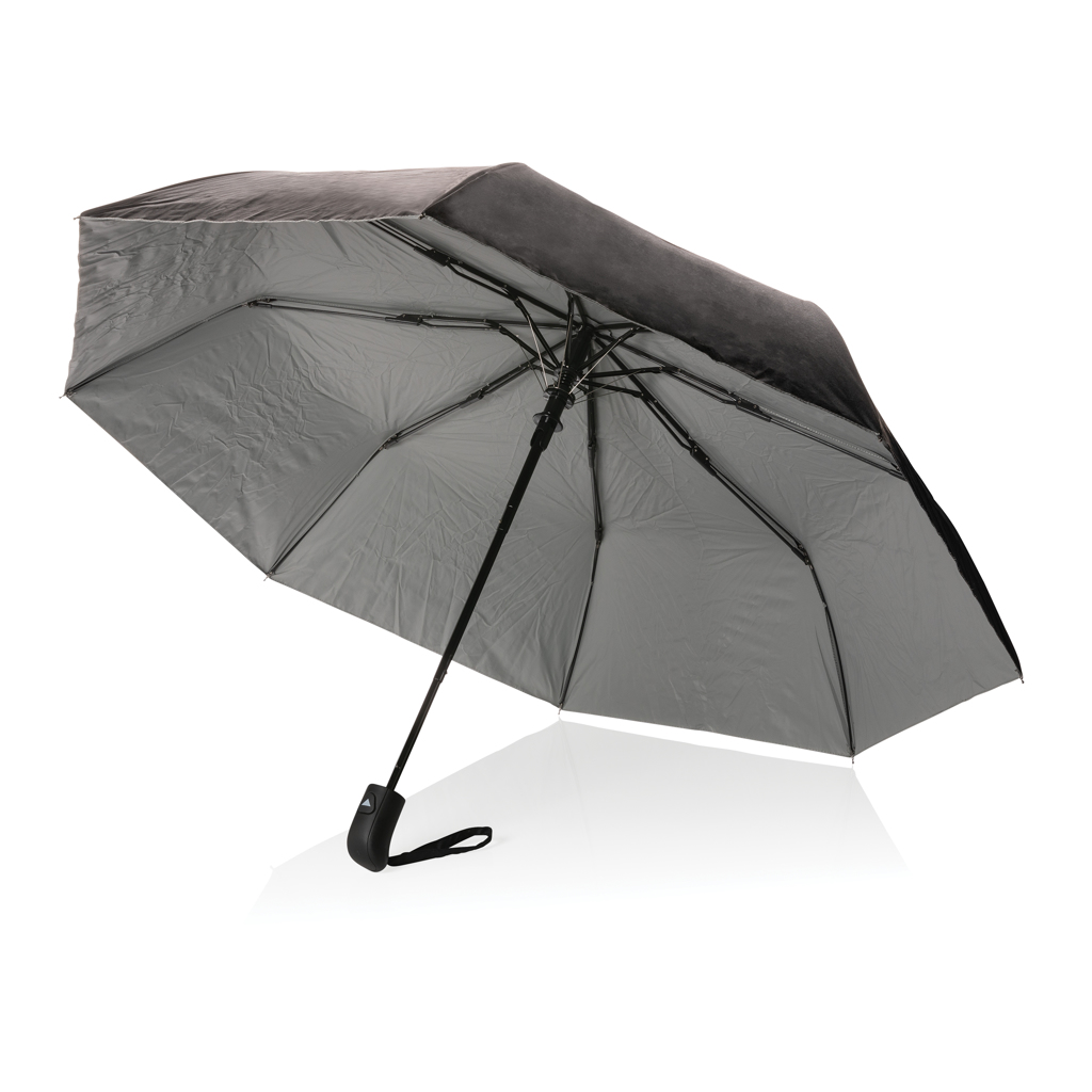 Mini paraguas 21" de 190T RPET bicolor Impact AWARE ™