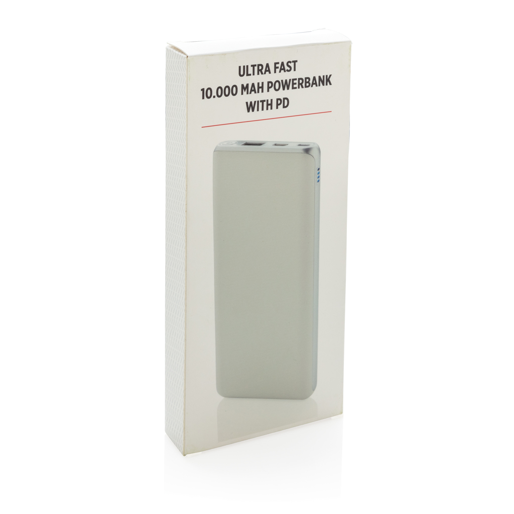 Powerbank ultra rápida 10.000 mAh con PD