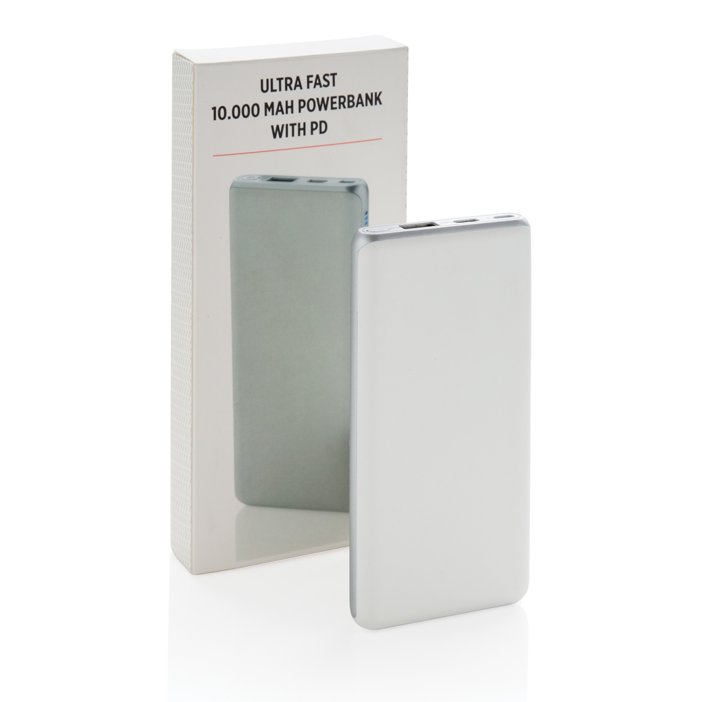Powerbank ultra rápida 10.000 mAh con PD