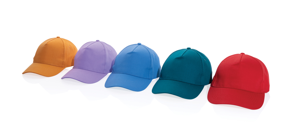 Gorra de algodón reciclado Impact 280gr con trazador AWARE™