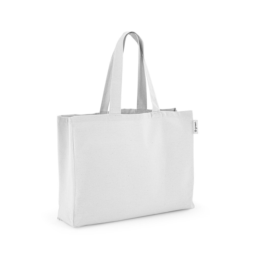 CAMDEN. Bolsa de algodón (50%), algodón reciclado (30%) y poliéster (20% rPET) (280 g/m²)
