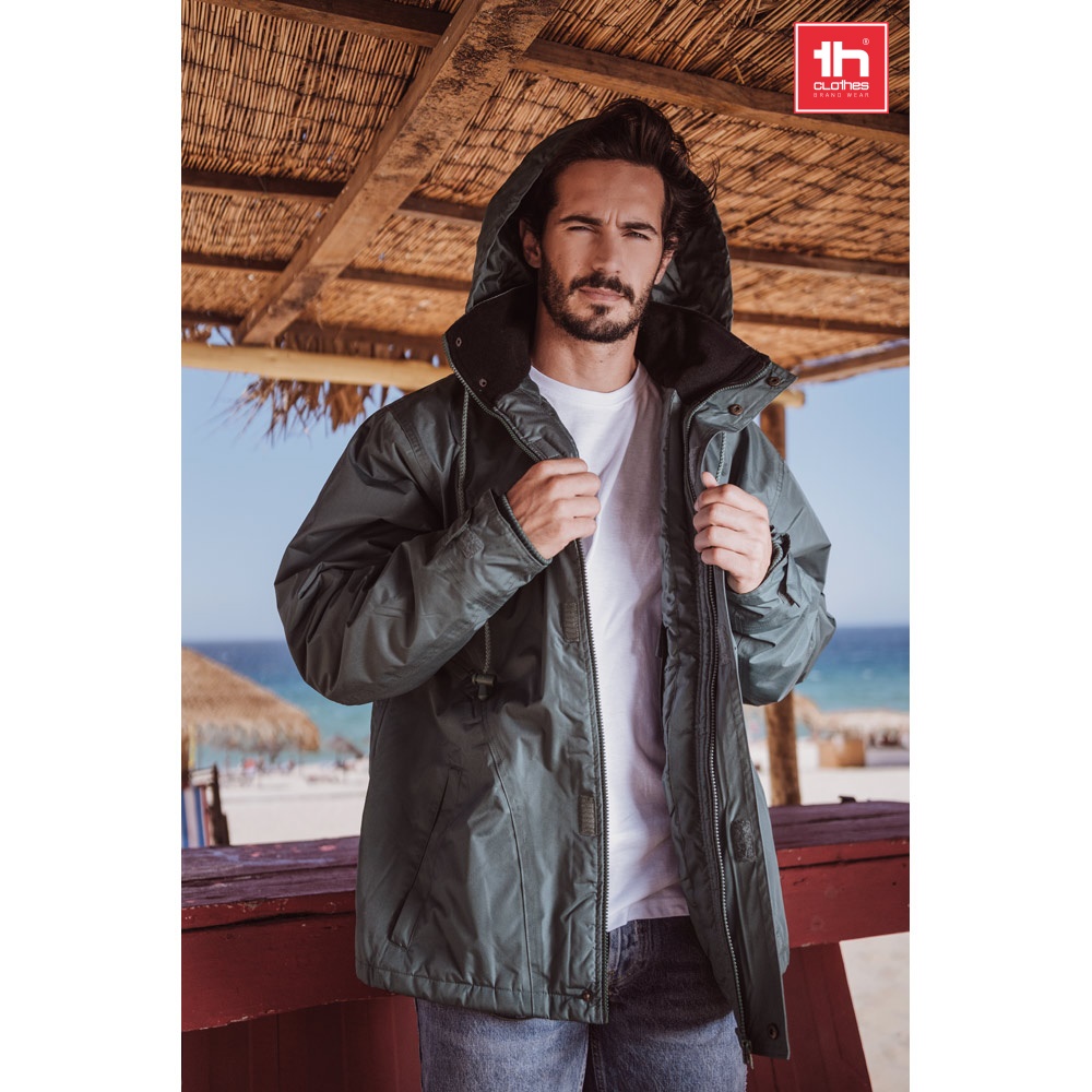 THC LIUBLIANA. Parka unisex acolchada