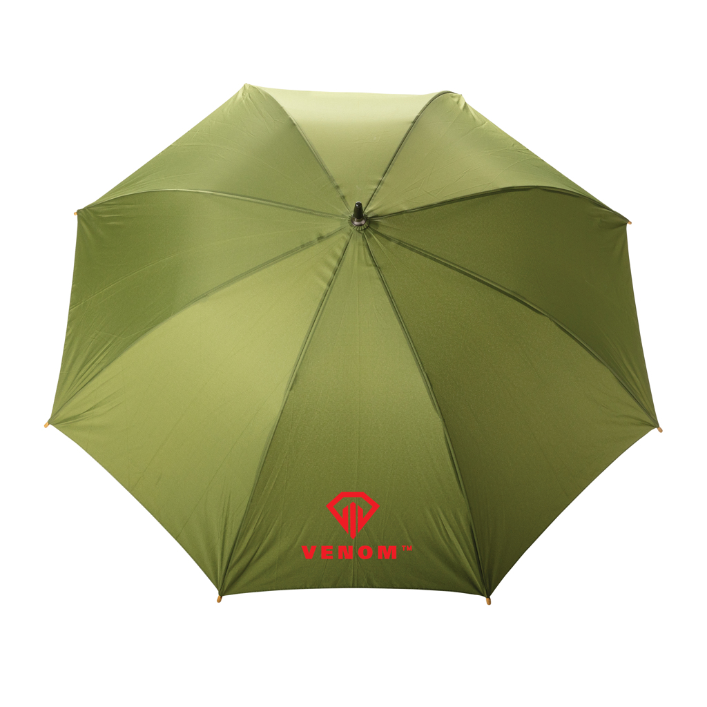 Paraguas automático RPET 190T de bambú Impact AWARE ™