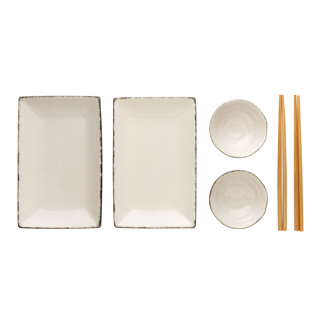 Vajilla de sushi Ukiyo para dos