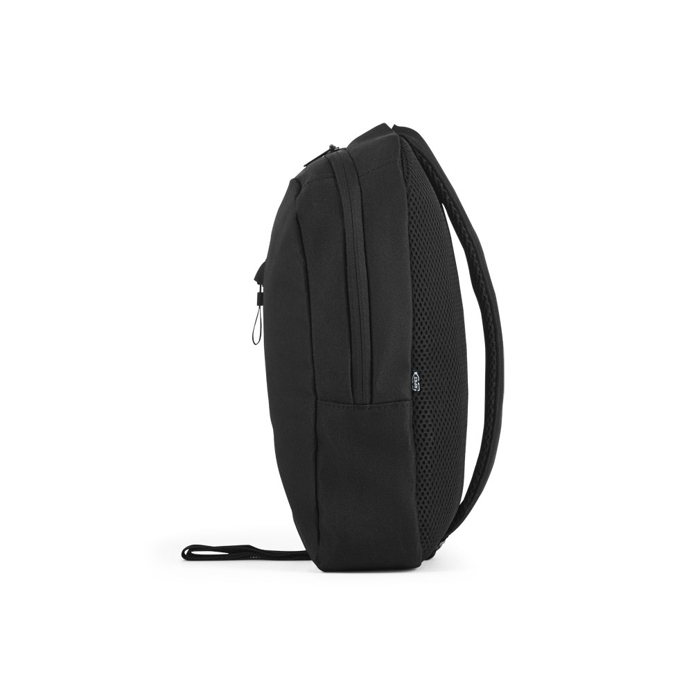 DELFOS. Mochila de una sola correa de 300D poliéster reciclado y 600D poliéster reciclado, con forro de poliéster reciclado 210D