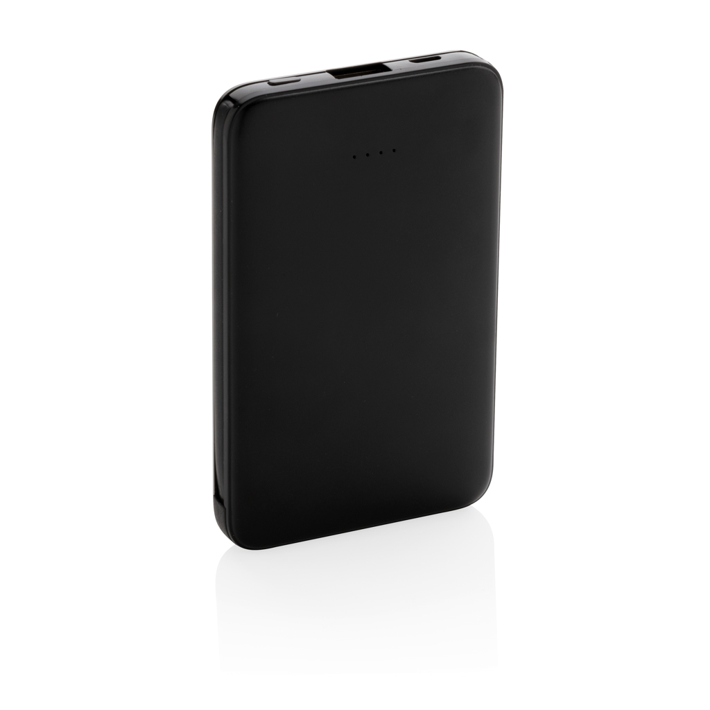 Powerbank 5.000 mAh de bolsillo con cables integrados